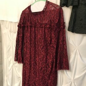 Lace cocktail dress